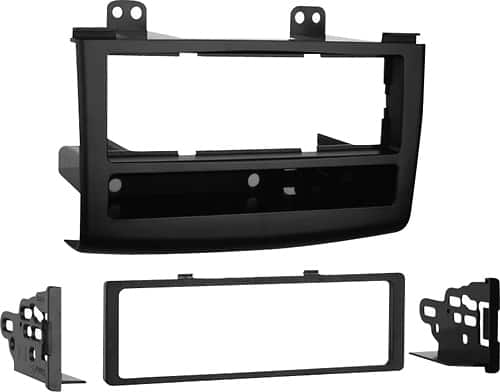 Angle. Metra - Dash Kit for Select 2008-2010 Nissan Rogue DIN - Black.