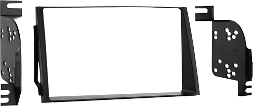 Angle View: Metra - Dash Kit for Select 2006-2011 Hyundai Azera DDIN - Black