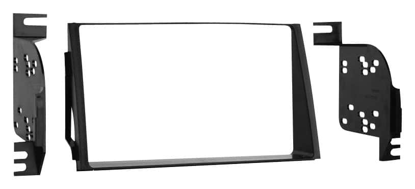 Front. Metra - Dash Kit for Select 2006-2011 Hyundai Azera DDIN - Black.