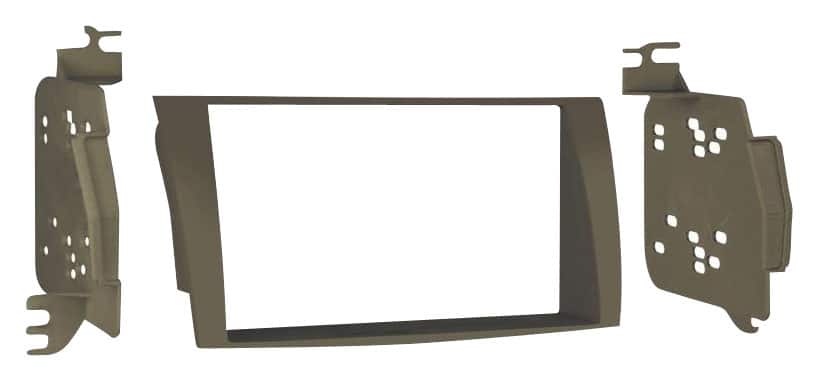Front. Metra - Dash Kit for Select 2009-2010 Hyundai Sonata DDIN - Bronze.