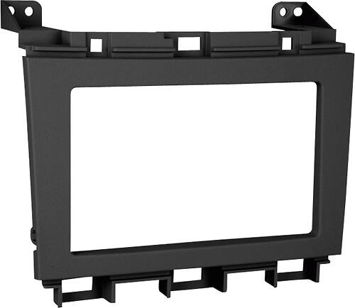 Angle. Metra - Dash Kit for Select 2009-2014 Nissan Maxima DDIN - Black.