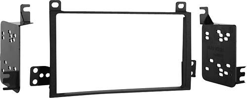 Angle. Metra - Dash Kit for Select 2003-2012 Lincoln Town DDIN - Black.