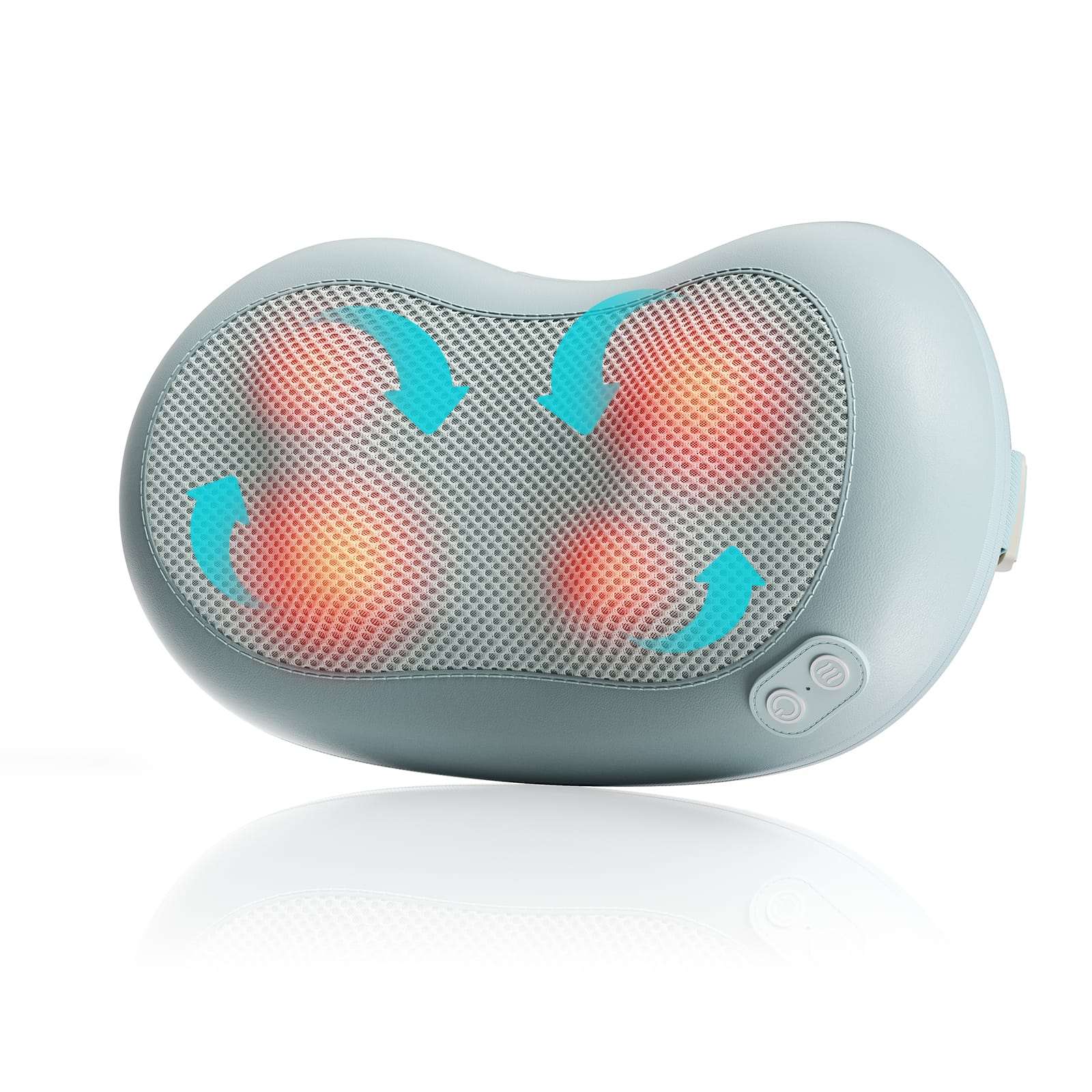 Sugift Shiatsu Massage Cushion with Heat, Full Body Back, Neck