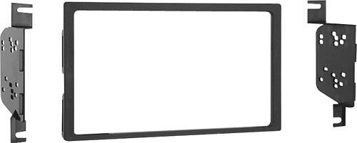 Angle. Metra - Dash Kit for Select 2007-2008 Hyundai Elantra DDIN - Black.