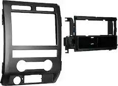 Angle. Metra - Dash Kit for Select 2009-2012 Ford F-150 DIN - Black.