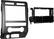Angle. Metra - Dash Kit for Select 2009-2012 Ford F-150 DIN - Black.