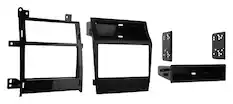 Front. Metra - Dash Kit for Select 2007-2014 Cadillac Escalade Escalade DIN DDIN - Black.