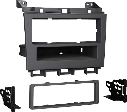 Black Dash Compatible with Nissan Maxima 2009-2014 Double DIN Harness Radio Install Kit 