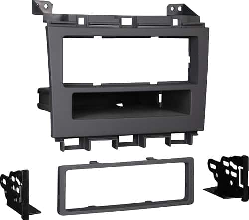 Angle. Metra - Dash Kit for Select 2009-2014 Nissan Maxima DIN - Black.