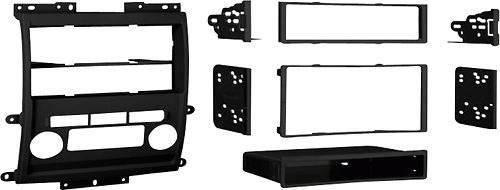 Angle View: Metra - Dash Kit for Select 1999-2002 GM Full-Size Trucks and SUVs DDIN - Matte Black