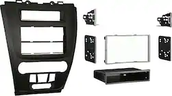 Metra - Dash Kit for Select 2010-2012 Ford Fusion DIN DDIN - Black - Angle_Zoom