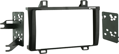 Angle View: Metra - Dash Kit for Select 2009-2010 Toyota Matrix DDIN - Black