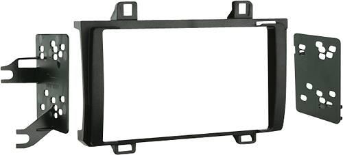Angle. Metra - Dash Kit for Select 2009-2010 Toyota Matrix DDIN - Black.