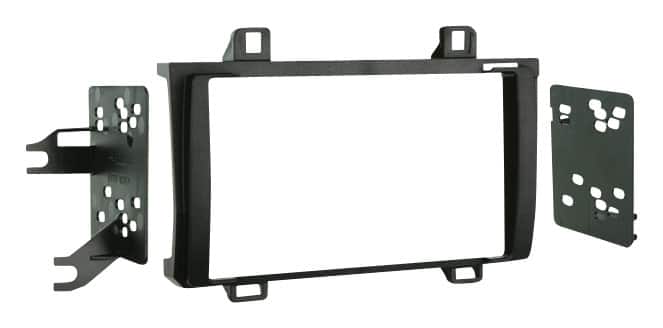 Front. Metra - Dash Kit for Select 2009-2010 Toyota Matrix DDIN - Black.