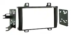 Front. Metra - Dash Kit for Select 2009-2010 Toyota Matrix DDIN - Black.