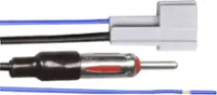 Angle. Metra - Antenna Adapter for Select 2007-2023 Honda Civic CR-V Accord Pilot Ridgeline Odyssey TL Fit - Black.