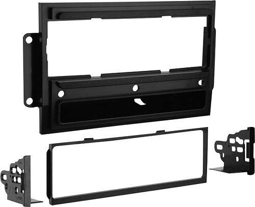 Angle. Metra - Dash Kit for Select 2006-2014 Lincoln Navigator MKX MKZ DIN - Black.