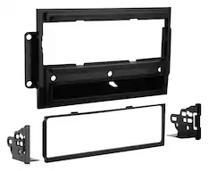 Front. Metra - Dash Kit for Select 2006-2014 Lincoln Navigator MKX MKZ DIN - Black.