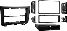 Angle. Metra - Dash Kit for Select 2007-2011 Honda CR-V DDIN - Black.