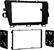 Angle. Metra - Dash Kit for Select 2010-2015 Toyota Prius DDIN - Black.