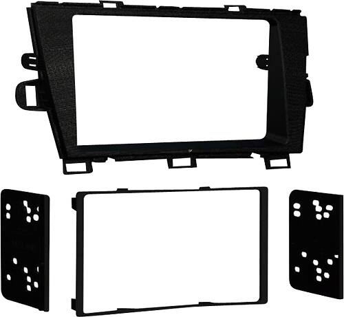 Angle. Metra - Dash Kit for Select 2010-2015 Toyota Prius DDIN - Black.