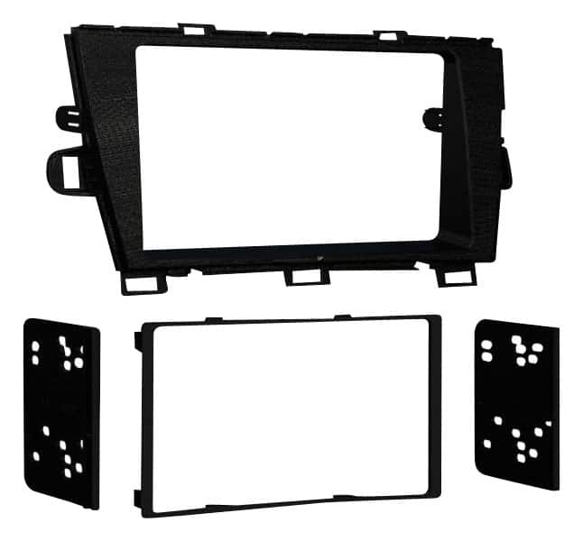 Metra - Dash Kit for Select 2010-2015 Toyota Prius DDIN - Black - Front_Zoom