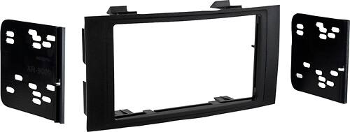 Metra - Dash Kit for Select 2004-2010 Volkswagen Touareg DDIN - Black