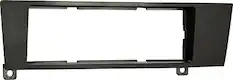 Angle. Metra - Dash Kit for Select 2006-2013 BMW 3 Series 1 DIN - Black.