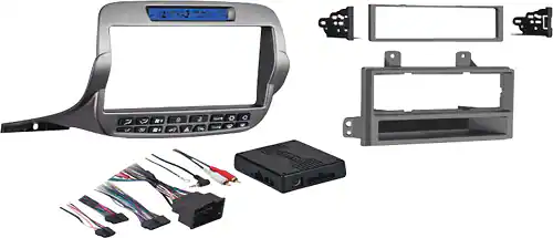 Angle. Metra - Dash Kit for Select 2010-2015 Chevrolet Camaro - Silver.