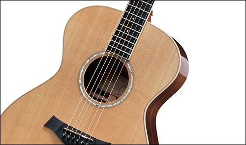 Alt View Standard 1. Taylor Guitars - 6-String Concert-Size Acoustic Guitar - Natural.