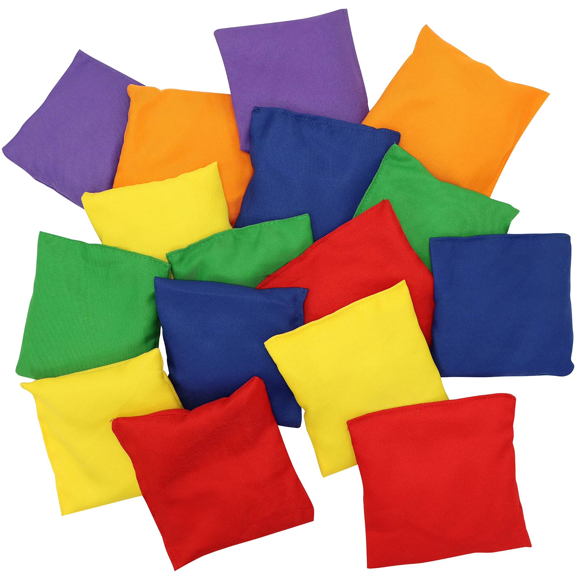 Alt View 1. Joyfy - 16Pcs Cornhole Bags for Tossing, 4.7” x 4.7” Bean Bags Toss Game Set, Outside Lawn Yard Party Game for Kids & Adults.