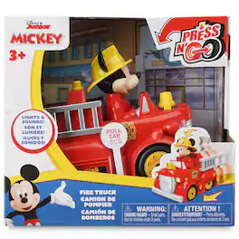 Jam'n Products - Disney Junior: Press N' Go - Mickey's Firetruck