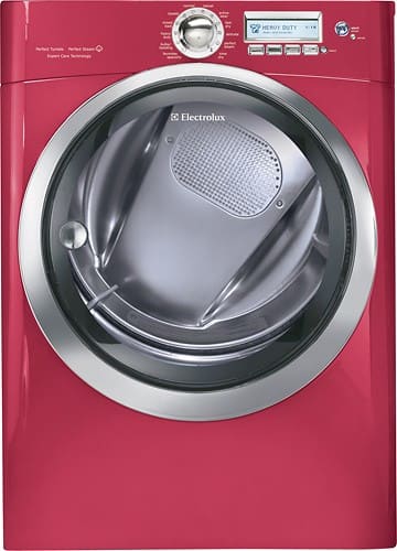 red electrolux washer