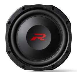 Alpine - RS-W10D4 10-inch R-Series Shallow Subwoofer with Dual 4-Ohm Voice Coils - Black/Gray