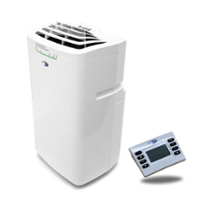 Whynter - 350 Sq. Ft. Portable Air Conditioner - White - Front_Zoom