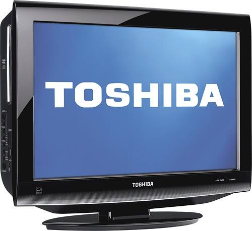 Angle Standard. Toshiba - Refurbished 22" Class / 720p /  60Hz / LCD HDTV DVD Combo.