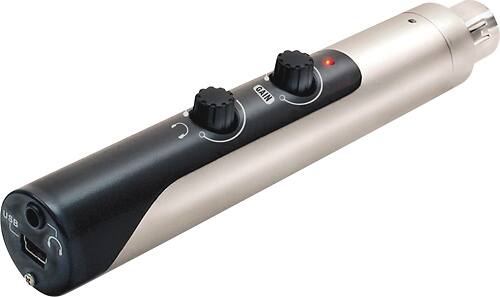 Angle. MXL - Mic Mate Pro USB Audio Interface - Gold/Black.