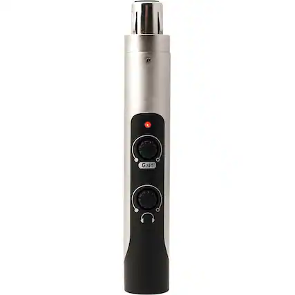 Front. MXL - Mic Mate Pro USB Audio Interface - Gold/Black.