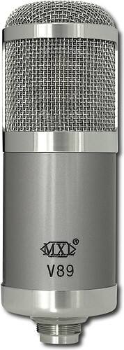 Front Standard. MXL - Low-Noise Condenser Microphone - Nickel.