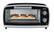 Front. Oster - 4-Slice Toaster Oven - Dark Blue.