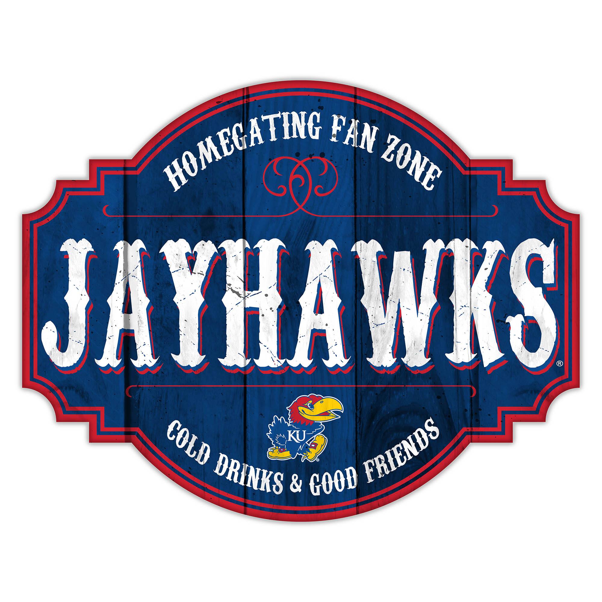 Kansas Jayhawks 24'' Homegating Tavern Sign