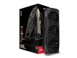 XFX - Quicksilver AMD Radeon RX 9070 XT Gaming Edition with 16GB GDDR6 HDMI 3xDP, AMD RDNA 4 RX-97TQICKBA
