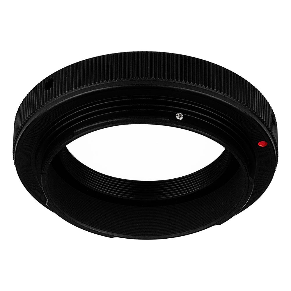 Left. Fotodiox - Lens Adapter - Compatible with T-Mount (T2) Screw Mount Lenses to fit Canon EF/EF-S Mount Cameras.