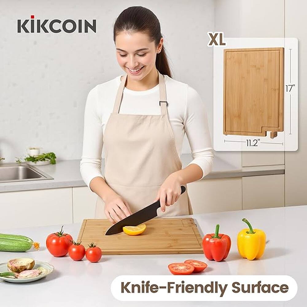 KIKCOIN XL 17" x 11.2" Knife-Friendly Surface