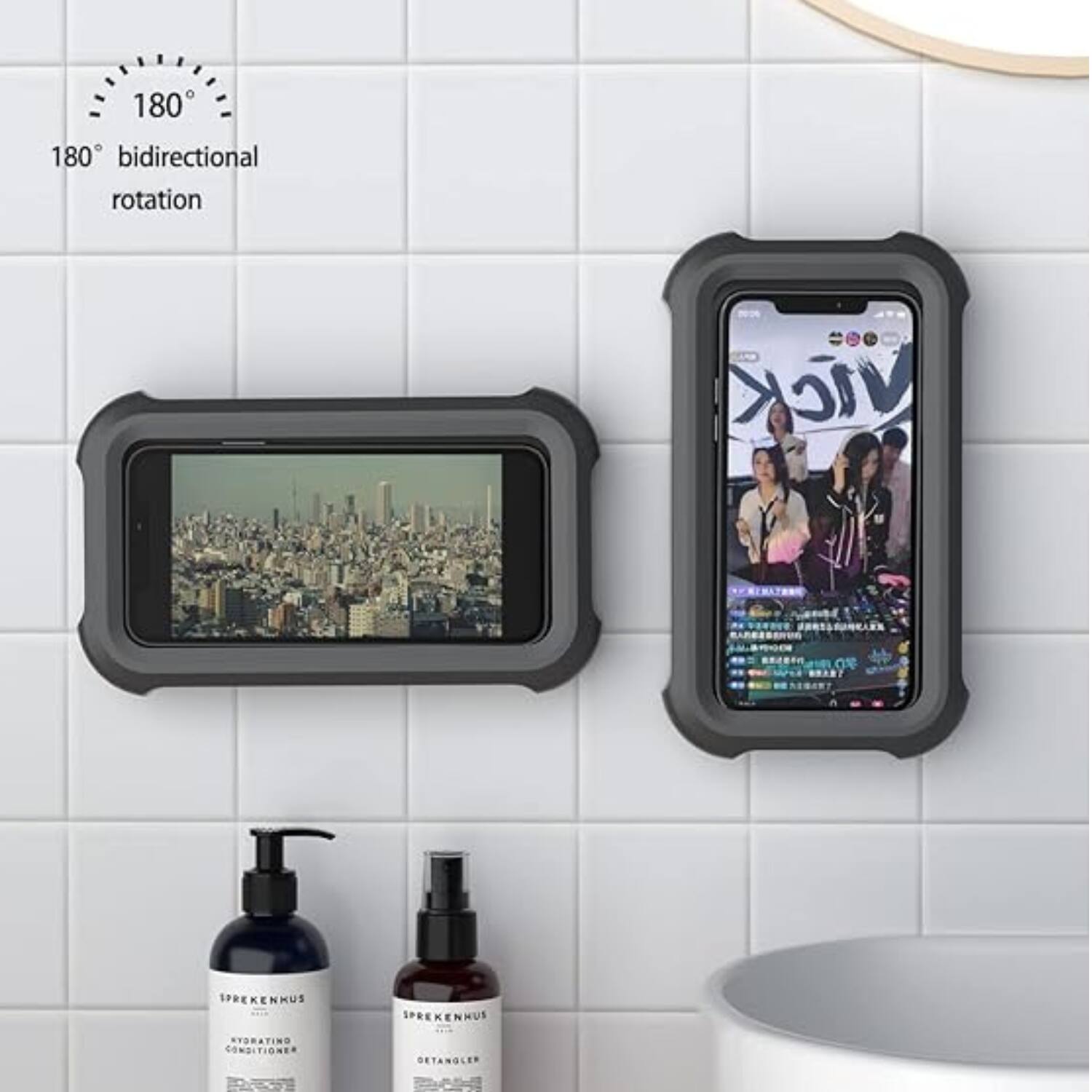 180° bidirectional rotation

VICK SPREKENHUS SPREKENHUS

CONDITIONER & DETANGLER