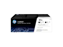 HP - 85A 2-pack Original LaserJet Toner Cartridges, Per cartridge: 1,600 - Black