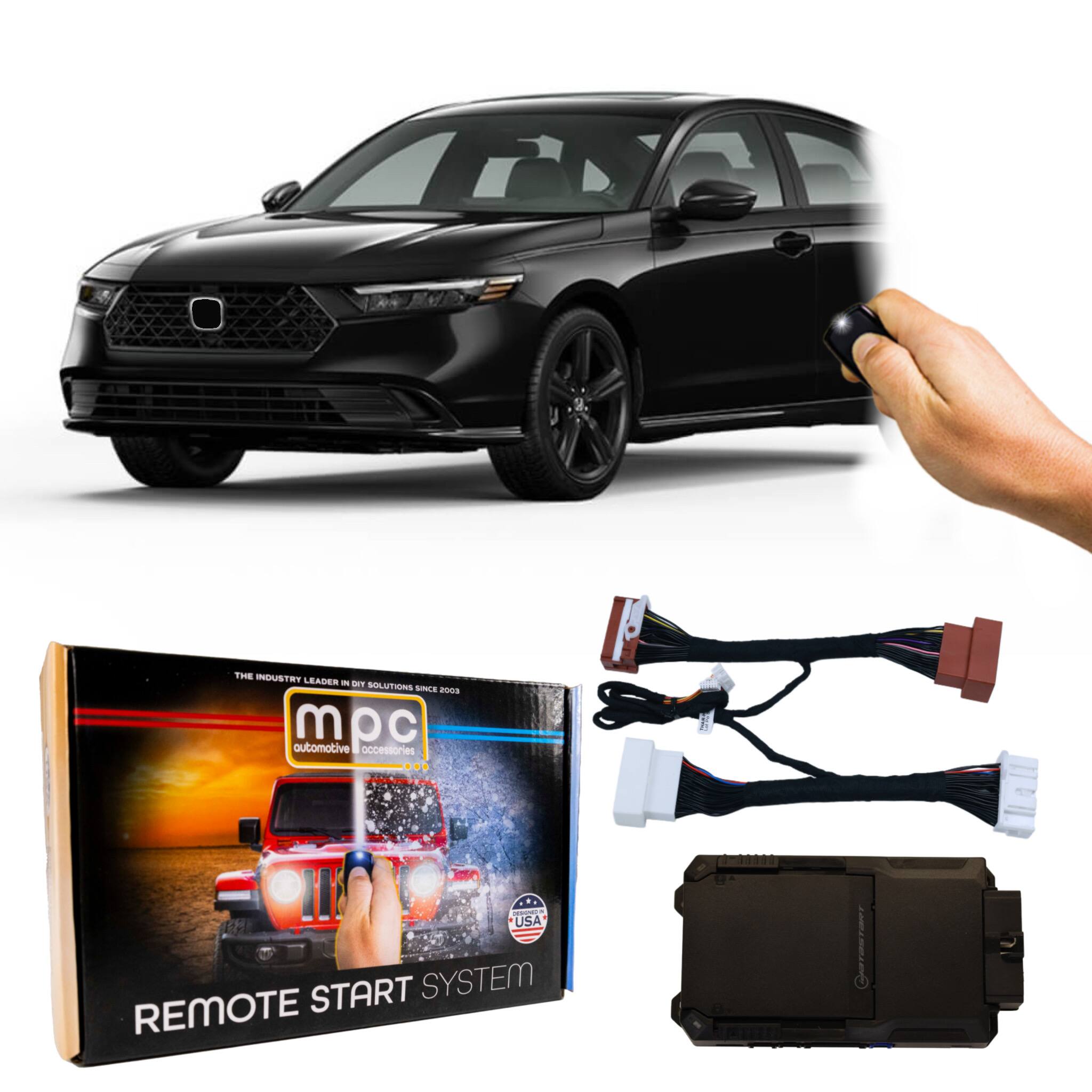 MPC - Remote Start Kit For Honda Accord 2023-2025 | Plug and Play | Lock 3X to Start - Black