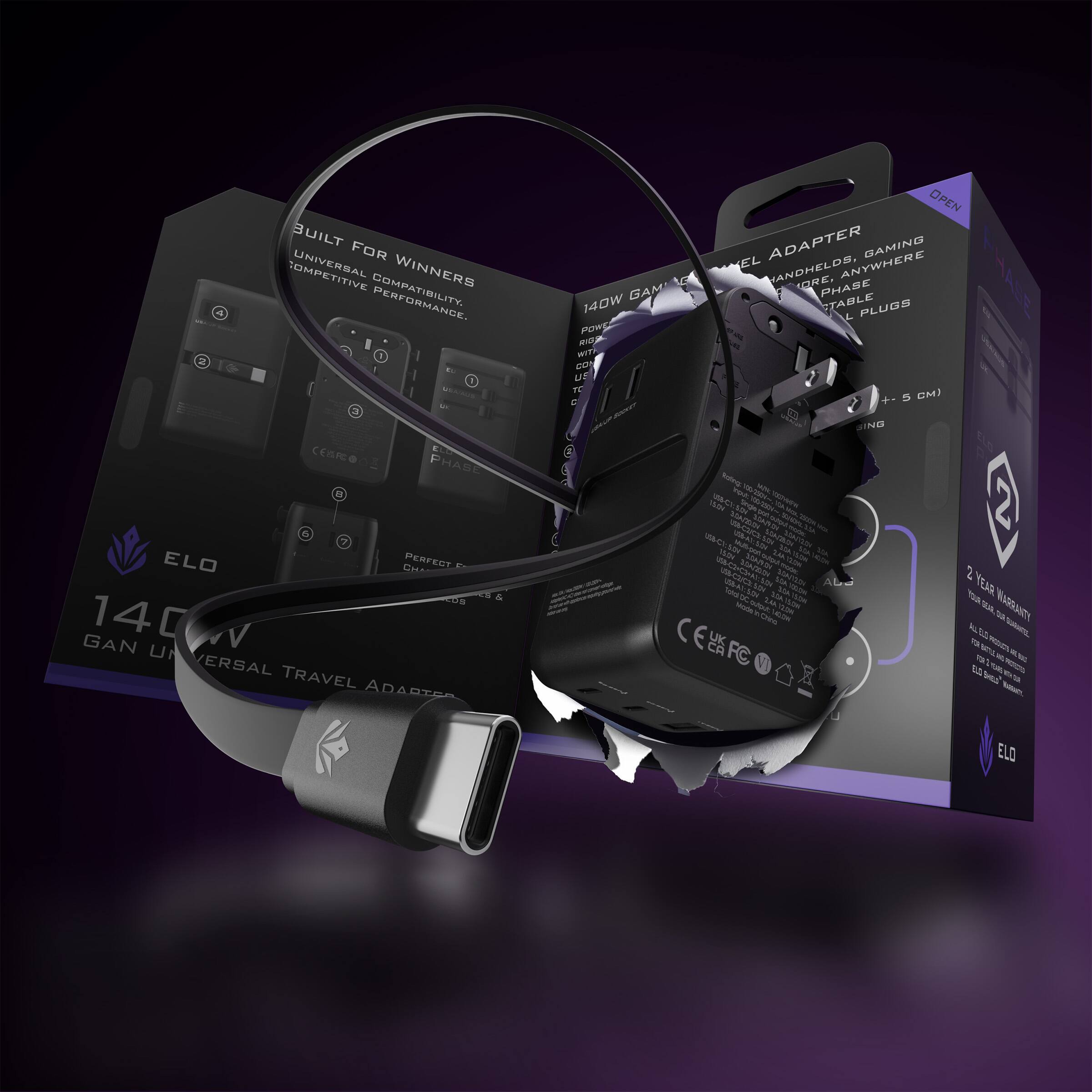 BUILT FOR UNIVERSAL WINNERS COMPATIBILITY  
1 M E  
PHASE  
ELO  
CHA  
PERFECT &  
140 GAN  
UNIVERSAL TRAVEL ADAPTER  
140W  
WORLD  
MUTE  
OPEN  
EL  
ADAPTER  
GAMING AND  
HANDHELD, ANYWHERE  
PHASE  
TABLE PLUGS  
- 0M)  
03  
GIND  
- - 18  
- - snpe  
- - uCSc  
- - L  
- - US  
- - ELO  
- - 2  
- - BAL  
- - YEAR  
- - SM  
- - A0  
- - T  
- - KARANy  
- - AL  
- - Nom  
- - O  
- - msm  
- - V  
- - 2  
- - H