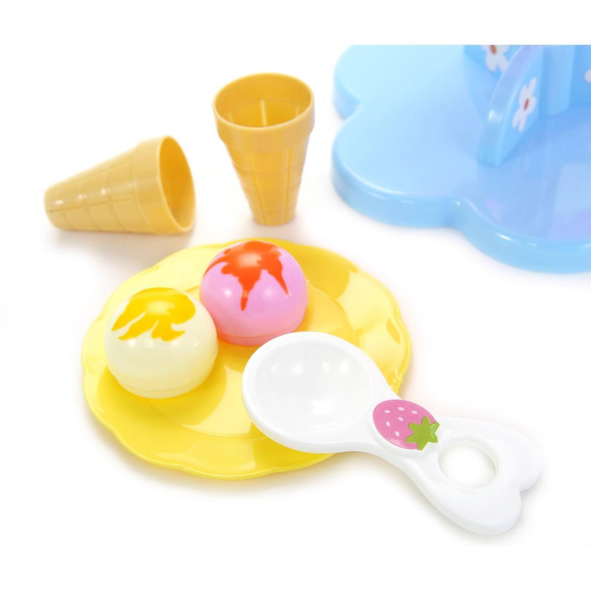 Alt View 2. JuzToys - Play Food Sets for Kids Kitchen, Ice Cream Toy Set Dessert, Popsicles, Macaroons, Pretend Play for Toddlers 3-5 - Multi.