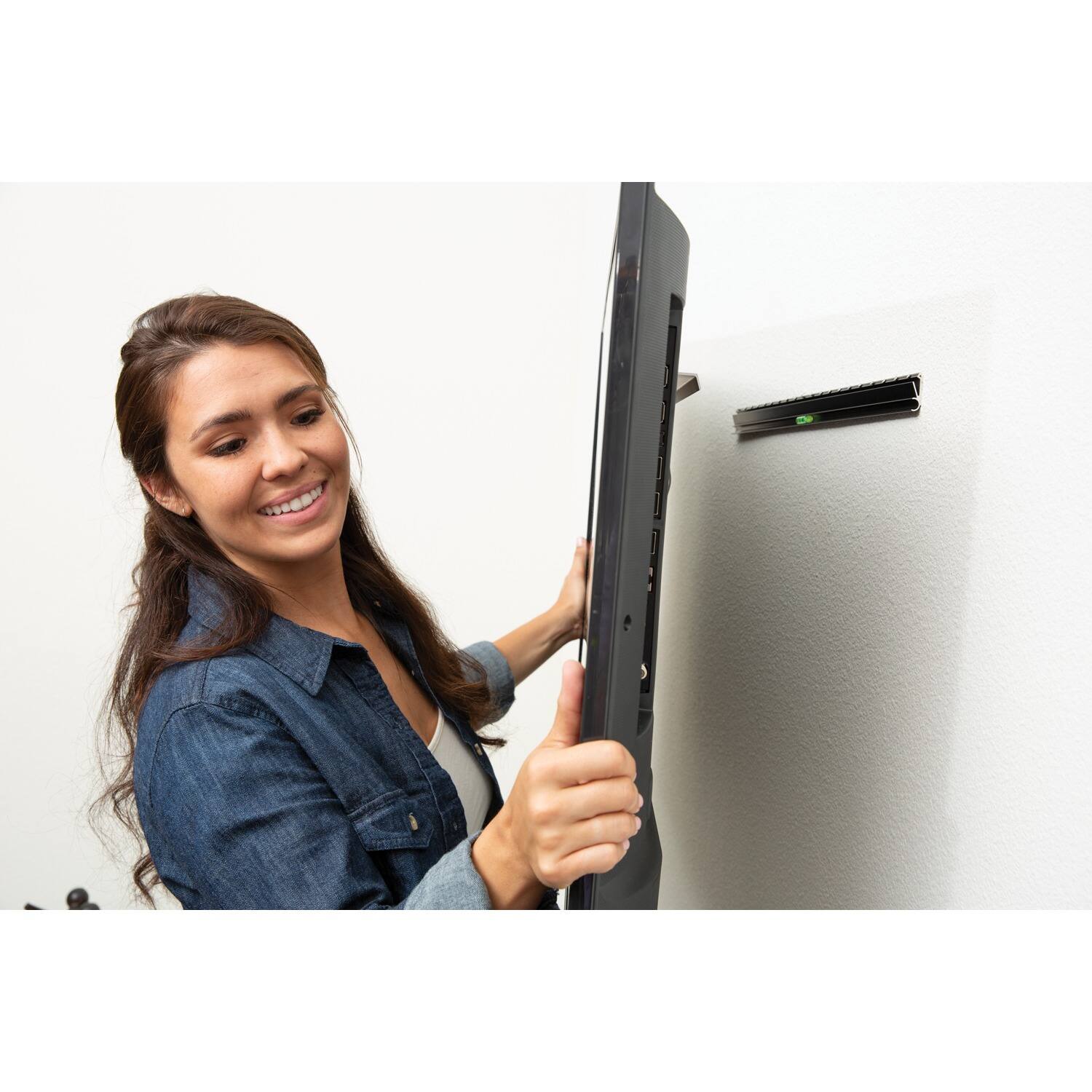 Alt View 3. Hangman - Hangman S-2065 32-in. To 65-in. No Stud Tv Hanger - Black.